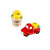 Cypress Home Ceramic Salt & Pepper Shaker Set, Truck/Lemon