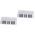 ifundom 2pcs 88 Piano Practice Chart Keyboard Piano Japanese Mug Piano Keyboard Paper Chart Piano Keyboard Aid Chart Piano Keyboard Note Chart Music Keyboard Stickers Coated Paper Portable