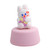 Cartoon Rabbit Model Mechanical Timer Kitchen Gadget Cooking Clock Alarm Counters 60 Minutes Manual Timer for Study Time Management (Pink - B)