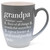 Elanze Designs Grandpa Definition Two Toned Ombre Matte Grey and White 12 ounce Ceramic Stoneware Coffee Cup Mug