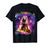 Space Cat Llama Sloth Riding Taco T-Shirt