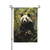 Welcome Garden Flags 12.5"x18" Double Sided Yard Flags Spring Summer Seasonal Garden Flag Panda Tree Yard Flags for Outside Outdoor House Flag Yard Decoration
