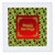 3dRose Image of Happy Holidays, Poinsettias, Candy Canes, Bells,... - Quilt Squares (qs_354190_8)