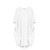uSecee Womens Oversized Tunic Dress Roll-Up Sleeve Shirts Dress Casual Plus Size Dresses Baggy Tshirt Midi Dress with Pockets White