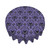 TEDISMC Haunted Mansion Round Tablecloth 60 Inch Washable Polyester Table Cloth Water Resistant Spill Proof Table Cover Mat for Dining Kitchen Home Party Wedding Decoration, Black, One Size