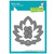 Lawn Fawn LF3249 Stitched Maple Leaf Frame Dies