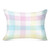 Pastel Tablecloth Gingham Plaid Flannel Pillow Cases Decorative Pillow Sham Standard Queen King Pillow Case Colorful Home Living Bedding, Standard Size, 20" x 26"