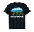 California Bear Vintage Retro Mountains Graphic CA Souvenir T-Shirt