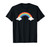Rainbow Vintage Retro 80's Style T-Shirt