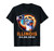 Cat Taking A Selfie With Total Solar Eclipse 2024 Illinois T-Shirt