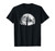 Retro Full Moon & Minimalist Creepy Tree Vintage Graphic T-Shirt