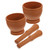 FUNOMOCYA Mortar Kitchen Gadget 2 Sets Pestle with Mortar Garlic Crush Pot Mortar Seasoning Pestle Garlic Grinding Bowl Convenient Grinding Bowl Garlic Crusher Garlic Pestle Manual Plastic