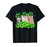 Three Cat St Patricks Day Kitty Kitten Lover Irish T-Shirt