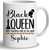 HOSALA -11Oz- Personalized Black Queen Most Powerful Piece In The Game Coffee Mug, Black History Month Gift Mug, Afro American Tea Cup, Ceramic Glossy Mug Gift For Family, Friends, Coworkers