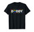 Proud Gay Daddy Bear Paw Pride Rainbow LGBTQ Dad Fathers Day T-Shirt