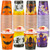 Qeeenar 240 Pcs 9 oz Halloween Disposable Cups, Halloween Pumpkin Paper Cups, Ghost Spooky Halloween Party Supplies Paper Cups for Drinking Coffee Juice(Witch)