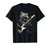 Cat Playing Bass Guitar Guitarist Rocker cool T-Shirt