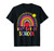 100 days of school Rainbow Leopard Girls 100th Day School T-Shirt 100 days of school Rainbow Leopard Girls 100th Day School T-Shirt
