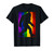 Bigfoot Rainbow Flag Gay Pride Month LGBTQ Gift | Sasquatch T-Shirt