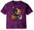 The Mountain Unisex-Adult's Indian Collage, Purple, Large
