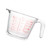 MAGICLULU Measuring Cup Glass Baking Cup Baking Milk Cup Containers with Lids Kitchen Measuring Cup Measure Sauce Pitcher Beaker Mug with Handle Pitcher with Lid Jug With Scale Kitchenware