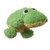 Multipet Look Who's Washing Frog Talking Plush Dog Toy