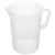 Sosoport Clear Cups 5l Measure Pitcher Mixing Pitcher Pouring Cup Convenient Conversion Chart For Lawn Pool Chemicals Lye and Home Hobbies Motor Oil and Fluids Liquid Measuring Cups