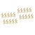 Didiseaon 20 Pcs Simulated Leaves Christmas Tree Wreath Leaves Christmas Leaves Sprays Artificial Fern Leaves Gold Christmas Tree Pine Christmas Decor Leaf Branch Shrub Didiseaon 20 Pcs Simulated Leaves Christmas Tree Wreath Leaves Christmas Leaves Sprays Artificial Fern Leaves Gold Christmas Tree Pine Christmas Decor Leaf Branch Shrub