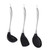 MAGICLULU Silicone Cooking Utensils Stainless Cookware Large Soup Ladle Wok Shovel Pasta Cooker Stainless Steel Cookware - Cooking Tools Cutlery Set