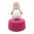 Penguin Model Mechanical Timer Kitchen Gadget Cooking Clock Alarm Counters 60 Minutes Manual Timer for Study Time Management (Pink)