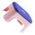 FAVOMOTO Children's Stool Toddler Step Stool Fold up Step Stool Folding Foot Stool Two Step Ladder Step up Stool Plastic Stool Collapsible Step Stool Step Stools Face Pp Small Stool Cartoon