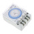 ABOOFAN Boiling Egg Timer 12 Volt Timer Outdoor Timer Portable Plug Outlet Indoor Kitchen Timer Plug Mechanical Interval Timer Off Christmas Lights Industrial Timer White Digital Distiller