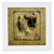 3dRose Image of Tiger Cub Frame with Bird, Vintage Tan, Sign of The... - Quilt Squares (qs_355059_10)