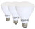 Sunrise BR30 10W, 65W Equivalent, 850 Lumens Soft White DIMMABLE LED Flood Light Bulbs - 3 Pack