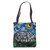 Sleeping Gray Tabby Cat Starry Night Art by Aja Tote Bag