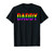 Daddy LGBT Gay Lesbian Pride Rainbow Support Father's Day T-Shirt