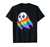 LGBTQ Ghost Rainbow Gay Pride Funny T-Shirt