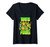 Mademark x Teenage Mutant Ninja Turtles - Womens Turtle Power - Retro TMNT V-Neck T-Shirt