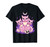 Cute Creepy Headed Dog Cat Anime Kawaii Pastel Goth Clothes T-Shirt