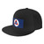 LIFANGMI NOAA Flag Snapback Hat for Men Women Baseball Cap Adjustable Flat Bill Visor Hats Hip Hop Caps Black