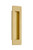 Emtek, Modern Rectangular, Flush Pull, 1-3/4" x 6", Satin Brass