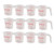Norpro 1 Plastic Measuring Cup, Multicolored (12 Pack)