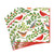 Songbirds and Holly Paper Luncheon Napkins in White - 20 Per Package - 2 Packs