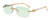 Retro Vintage Style Rimless Clear Lens Sunglasses for Women & Men Luxury Glasses Fashion Crystal Wood Eyewear Shades (Green Marble)