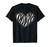 Heart Zebra Print for Zebra Lover T-Shirt
