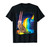Laser Cat Rainbow T-shirt, Sci-Fi Space, Geek by Zany Brainy