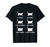 Funny Cats Meme, Chonk Cat Chart T-Shirt