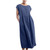 Ladies Solid Cotton Linen Casual Dress Loose Linen Maxi Dress for Women Summer Dresses Pockets Comfy Beach Dresses 2023 Ladies Solid Cotton Linen Casual Dress Loose Linen Maxi Dress for Women Summer Dresses Pockets Comfy Beach Dresses 2023
