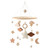 Cute Baby Mobile for Crib - Gender Neutral Mobile for Nursery Decor - Star Moon Balls Mobile Boho Nursery Decor - Crib Mobile for Girls, Boys - Mobile for Bassinet