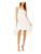 B Darlin Womens White Zippered Spaghetti Strap Sweetheart Neckline Mini Party Fit + Flare Dress Juniors 13